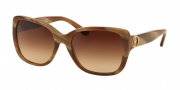 Tory Burch TY7086 Sunglasses Sunglasses - 153213 Light Honey Horn / Brown Gradient