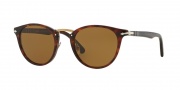 Persol PO3108S Sunglasses Sunglasses - 24/57 Havana / Brown Polarized