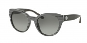 Tory Burch TY7080A Sunglasses Sunglasses - 140711 Metallic Grey Horn/Grey / Grey Gradient