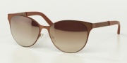 Tory Burch TY6046 Sunglasses Sunglasses - 31416K Satin Bronze / Burgundy Gradient Gold Flash