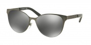 Tory Burch TY6046 Sunglasses Sunglasses - 31576G Satin Pewter / Silver Flash