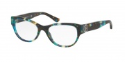 Tory Burch TY2060 Eyeglasses Eyeglasses - 3145 Blue Brown Tortoise