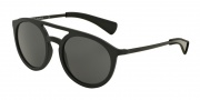 Dolce & Gabbana DG6101 Sunglasses Sunglasses - 193487 Matte Black/Black / Grey