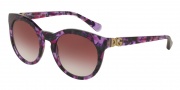 Dolce & Gabbana DG4279F Sunglasses Sunglasses - 29128H Violet Marble / Violet Gradient