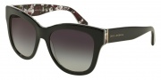 Dolce & Gabbana DG4270F Sunglasses Sunglasses - 30218G Top Black/Print Rose / Grey Gradient