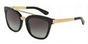 Dolce & Gabbana DG4269 Sunglasses Sunglasses - 501/8G Black / Grey Gradient