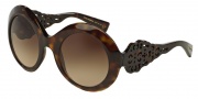 Dolce & Gabbana DG4265 Sunglasses Sunglasses - 502/13 Dark Havana / Brown Gradient