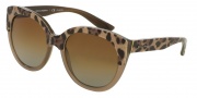 Dolce & Gabbana DG4259 Sunglasses Sunglasses - 2967T5 Top Mud on Animalier / Polar Brown Gradient