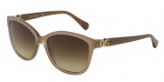 Dolce & Gabbana DG4258 Sunglasses Sunglasses - 267913 Opal Mud / Brown Gradient