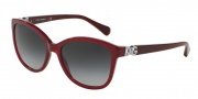 Dolce & Gabbana DG4258 Sunglasses Sunglasses - 29668G Bordeaux / Grey Gradient