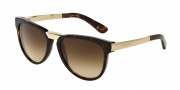 Dolce & Gabbana DG4257 Sunglasses Sunglasses - 502/13 Dark Havana / Brown Gradient