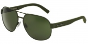 Dolce & Gabbana DG2147 Sunglasses Sunglasses - 127571 Green Rubber / Grey Green