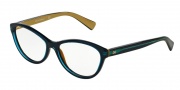 Dolce & Gabbana DG3232 Eyeglasses Eyeglasses - 2958 Top Petroleum on Gold