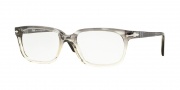 Persol PO 3131V Eyeglasses Eyeglasses - 1039 Striped Grey/Grd Trasp