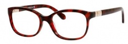 Kate Spade Josette Eyeglasses Eyeglasses - 01Y9 Red Havana