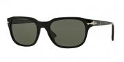 Persol PO3112S Sunglasses Sunglasses - 95/58 Black / Polar Green