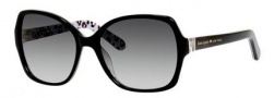 Kate Spade Cambria/S Sunglasses Sunglasses - 0W64 Black Cheetah (Y7 gray gradient lens)