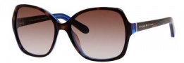 Kate Spade Cambria/S Sunglasses Sunglasses - 0JJY Tortoise Blue (B1 warm brown gradient lens)