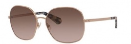Kate Spade Carlisa/S Sunglasses Sunglasses - 03YG Light Gold (B1 warm brown gradient lens)
