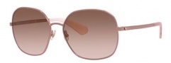 Kate Spade Carlisa/S Sunglasses Sunglasses - 0MSX Pink Shiny (WI brown pink gradient lens)