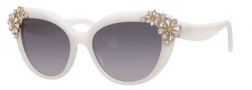 Kate Spade Karyna/S Sunglasses Sunglasses - 06WM Opal White (F8 gray gradient lens)