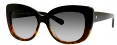 Kate Spade Ursula/S Sunglasses Sunglasses - 0EUT Black Tortoise Fade (Y7 gray gradient lens)
