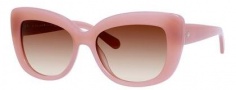 Kate Spade Ursula/S Sunglasses Sunglasses - 0W61 Rose Jade (B1 warm brown gradient lens)
