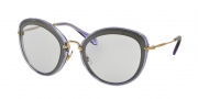 Miu Miu 50RS Sunglasses Sunglasses - UFA3F2 Lilac/Argil / Lilac