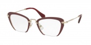 Miu Miu 54OV Eyeglasses Eyeglasses - UA51O1 Bordeaux