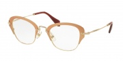 Miu Miu 53OV Eyeglasses Eyeglasses - UF01O1 Matte Pink
