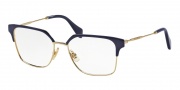 Miu Miu 52OV Eyeglasses Eyeglasses - UE61O1 Blue