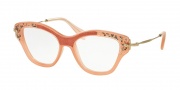 Miu Miu 07OV Eyeglasses Eyeglasses - TV11O1 Opal Pink