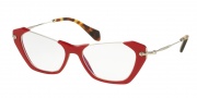 Miu Miu 04OV Eyeglasses Eyeglasses - UA41O1 Red