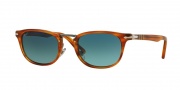 Persol PO3127S Sunglasses Sunglasses - 960/S3 Striped Havana / Blue Grad Dark Blue Polar