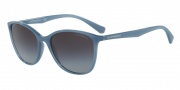 Emporio Armani EA4073 Sunglasses Sunglasses - 55058G Opal Wisteria / Grey Gradient