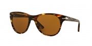 Persol PO3134S Sunglasses Sunglasses - 938/33 Green Striped / Brown