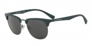 Emporio Armani EA4072 Sunglasses Sunglasses - 550087 Matte Green / Grey