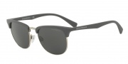 Emporio Armani EA4072 Sunglasses Sunglasses - 550287 Matte Grey / Grey