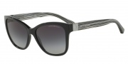 Emporio Armani EA4068F Sunglasses Sunglasses - 50178G Black / Grey Gradient