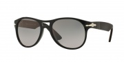 Persol PO3155S Sunglasses Sunglasses - 104171 Black / Grey Gradient Dark Grey