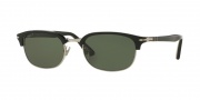 Persol PO8139S Sunglasses Sunglasses - 95/58 Black / Green Polarized