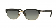 Persol PO8139S Sunglasses Sunglasses - 95/71 Black / Gradient Grey