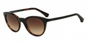 Emporio Armani EA4061 Sunglasses Sunglasses - 504913 Black on Havana / Brown Gradient