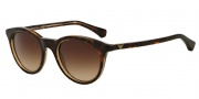 Emporio Armani EA4061 Sunglasses Sunglasses - 546513 Havana on Beige Transp / Brown Gradient