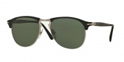 Persol PO8649S Sunglasses Sunglasses - 95/58 Black / Green Polarized