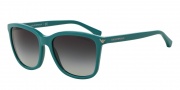 Emporio Armani EA4060 Sunglasses Sunglasses - 54578G Light Blue / Grey Gradient