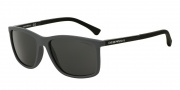 Emporio Armani EA4058 Sunglasses Sunglasses - 547387 Grey Rubber / Grey
