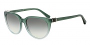 Emporio Armani EA4057 Sunglasses Sunglasses - 54608E Green Gradient / Green Gradient