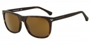 Emporio Armani EA4056F Sunglasses Sunglasses - 508973 Matte Havana / Brown