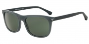 Emporio Armani EA4056F Sunglasses Sunglasses - 545471 Matte Opal Grey / Grey Green